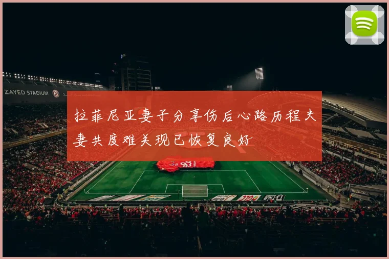 拉菲尼亚妻子分享伤后心路历程夫妻共度难关现已恢复良好